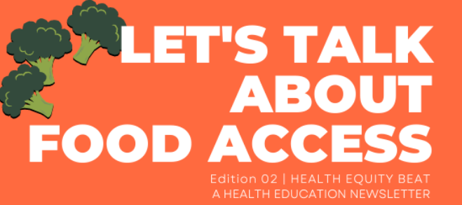 let's talk about food resources